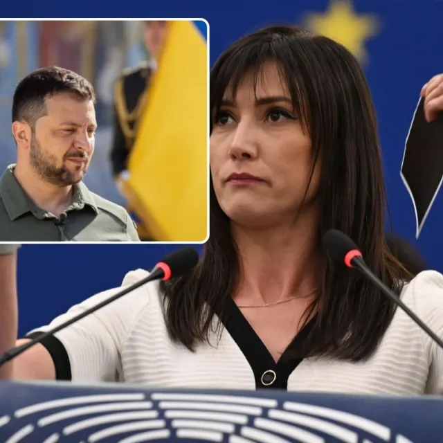 Skandal w Brukseli: Polska europosłanka darła flagę UPA podczas debaty