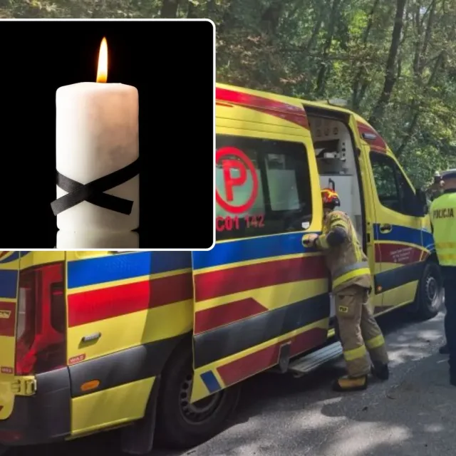 Śmiertelny wypadek na S5 pod Żninem. Zginął 16-letni motocyklista