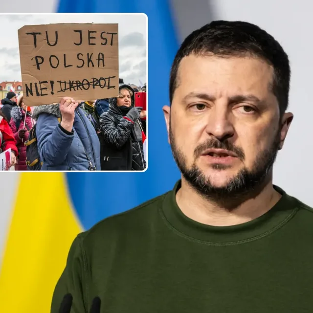 Polacy tracą zaufanie do Zełenskiego. Rekordowo niskie notowania prezydenta