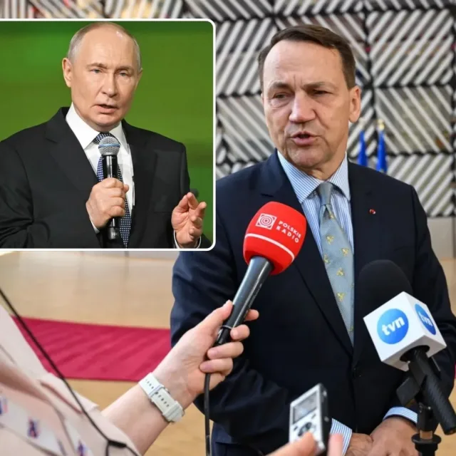 Sikorski ostrzega w USA: Kreml może przygotowywać prowokację z użyciem dronów