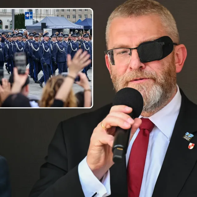 Mundurowi na listach wyborczych. Nowy plan Grzegorza Brauna budzi emocje