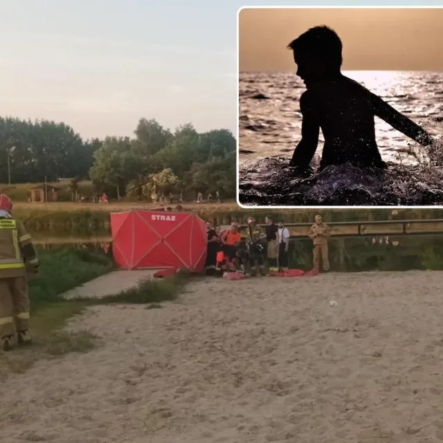 Dramat nad wodą w upalną sobotę. Nie żyje 24-letni mężczyzna