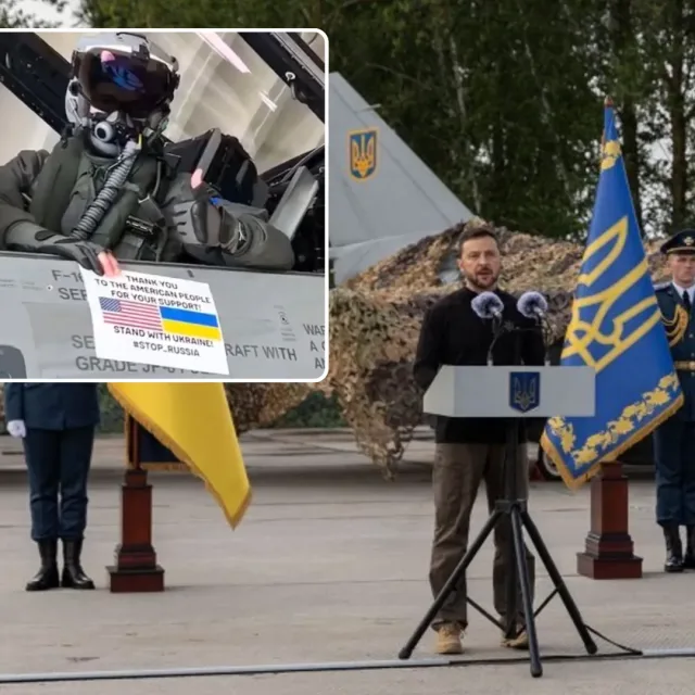 Incydent z udziałem F-16 na Ukrainie. Pilot ocalał po awarii maszyny