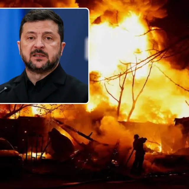 Eskalacja wojny dronów: Płoną rosyjskie magazyny, tragiczna noc w Ukrainie