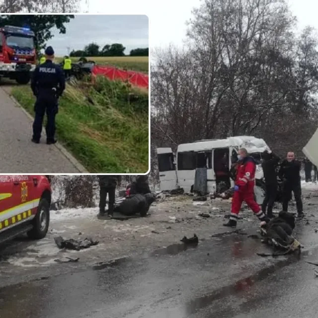 Katastrofa drogowa na Ukrainie: 12 ofiar po brawurowym manewrze na M14