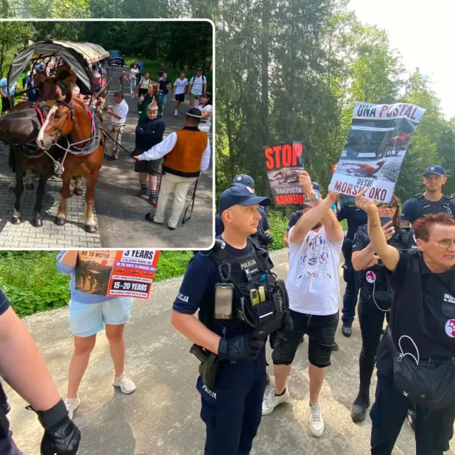 Koniec epoki fasiągów? Gorący protest i interwencja policji w Tatrach