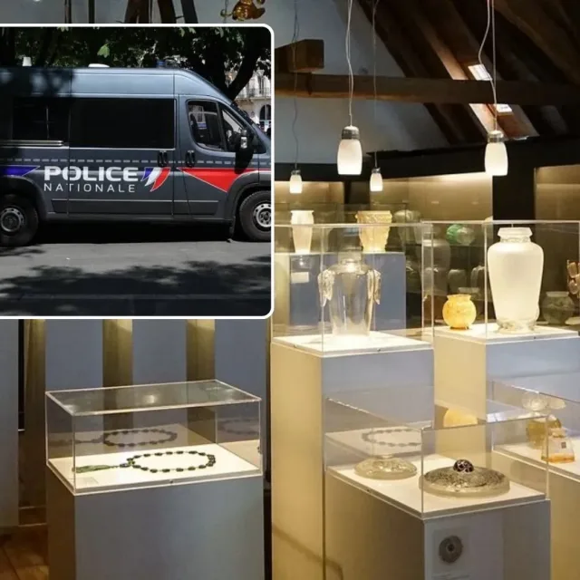 Skandal w muzeum Lalique: Złodzieje uciekli z łupem, ochrona nie zareagowała