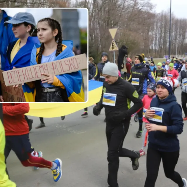 Upamiętnienie zamiast rywalizacji. Ukraiński bieg pamięci we Wrocławiu