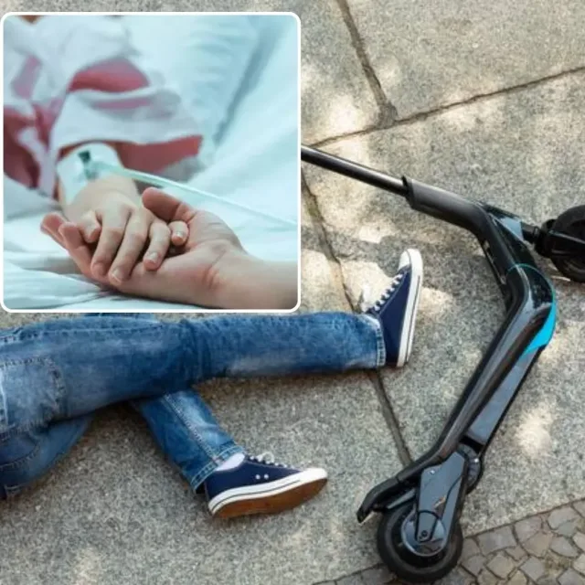 Krytyczny stan 14-latki. Dramatyczny finał przejażdżki hulajnogą w Grudziądzu