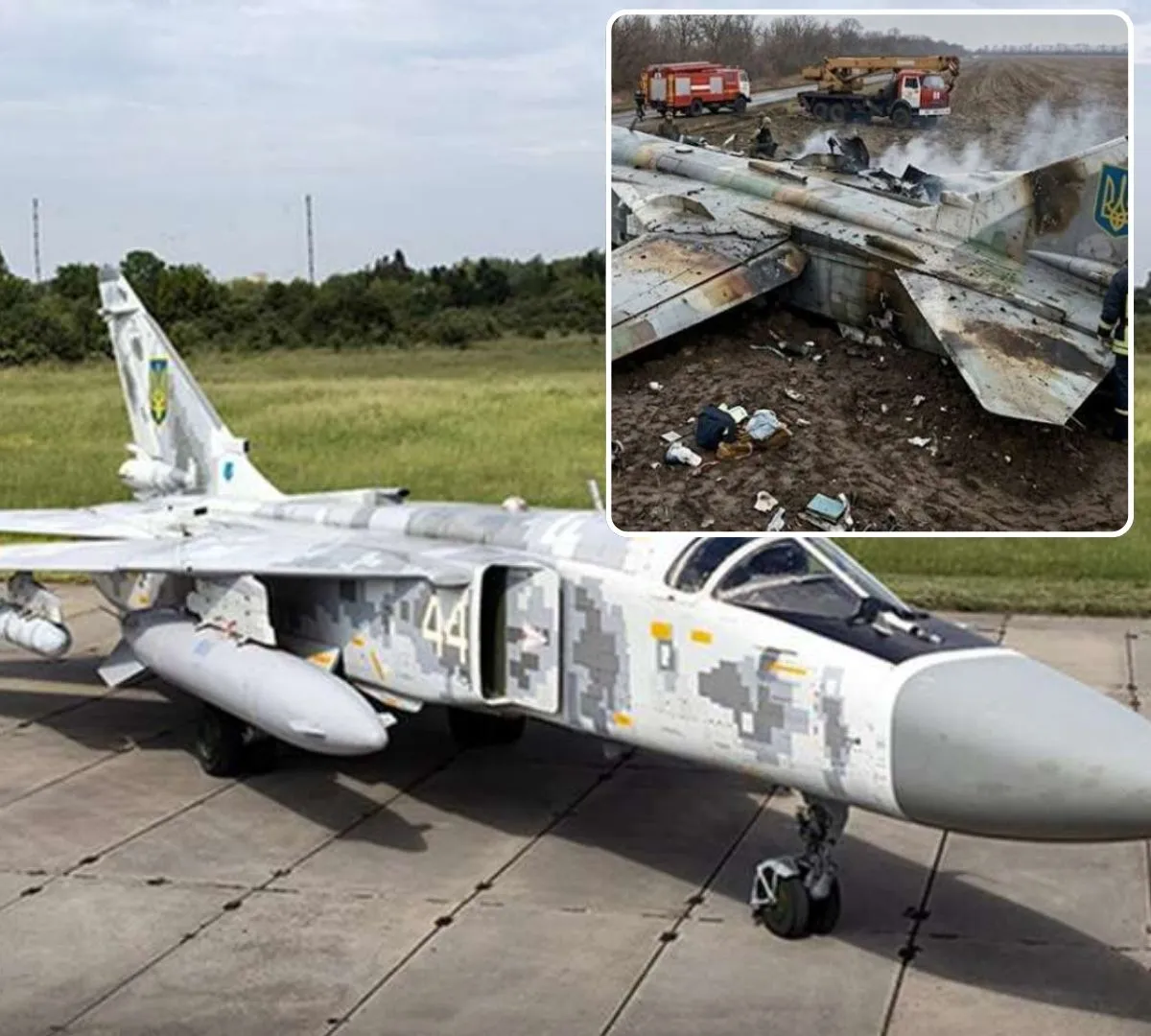 Śmierć doświadczonych lotników. Katastrofa Su-24M w obwodzie chmielnickim