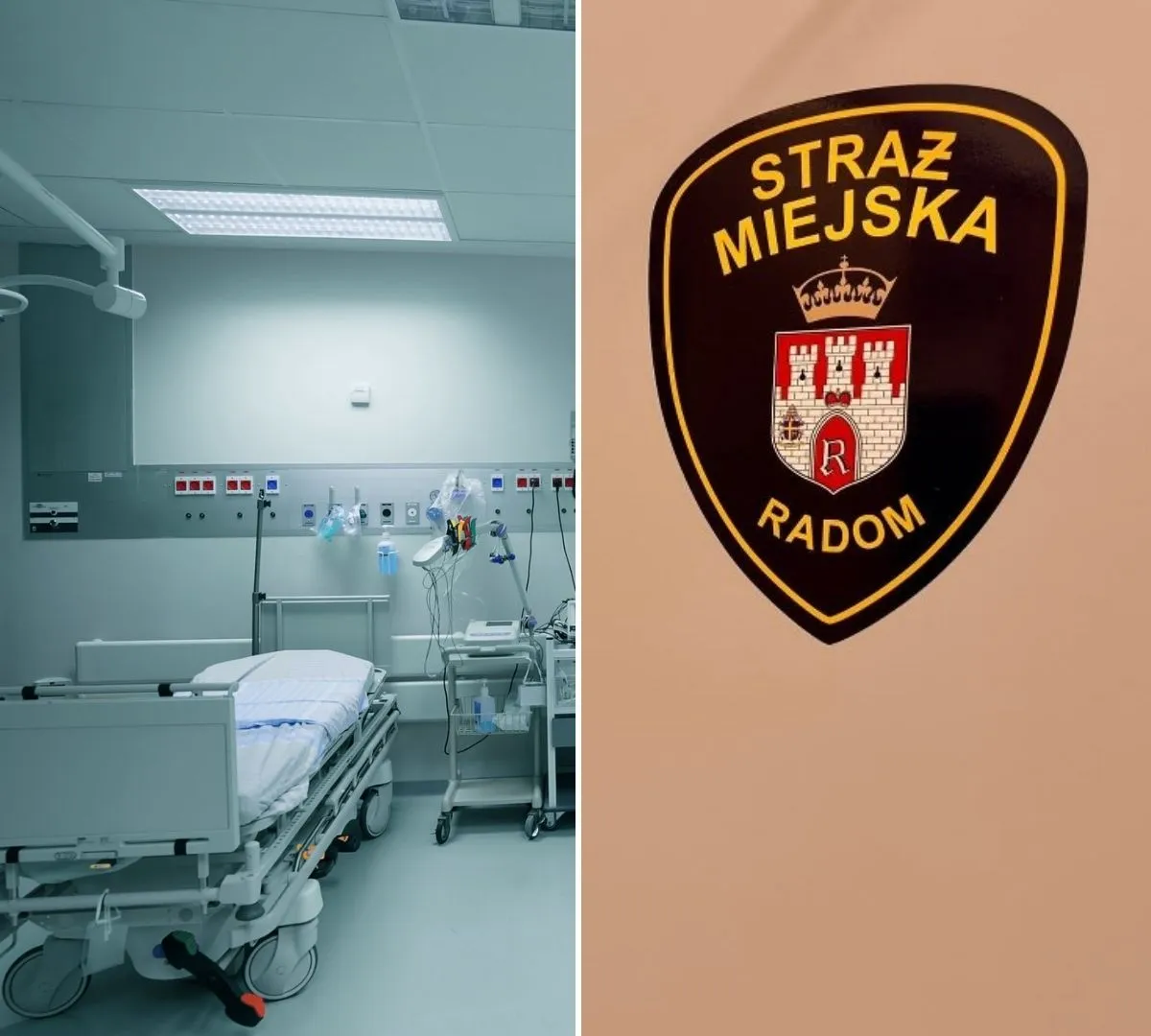 Strażnicy miejscy na stałe w radomskim szpitalu. To przełom w skali kraju
