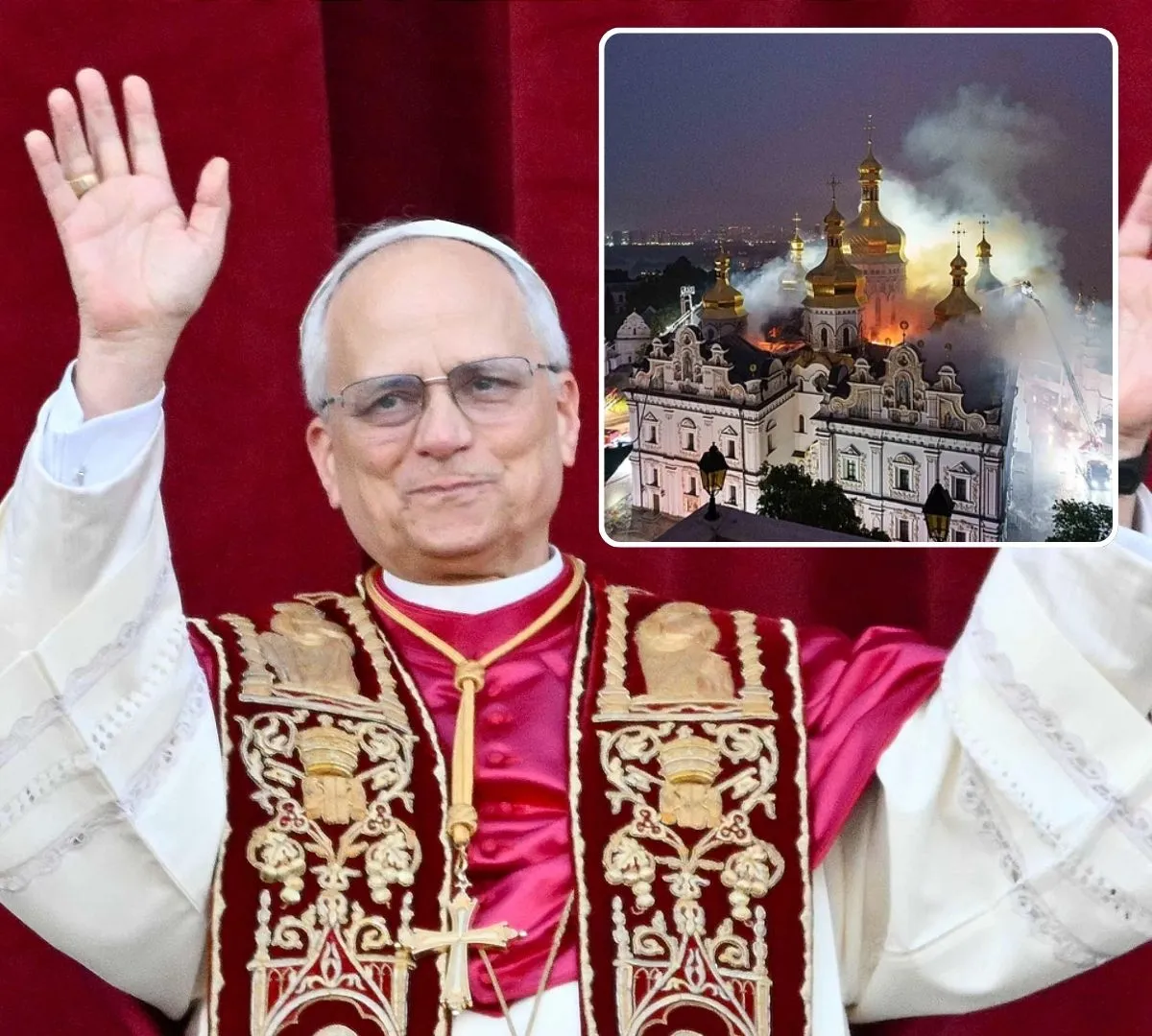 Atak na serce prawosławia. Papież reaguje na pożar Ławry Peczerskiej