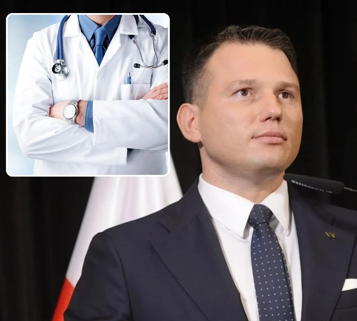 Mentzen chce zastąpić lekarzy AI. Wszystko przez „lewe” zwolnienia i wysokie płace