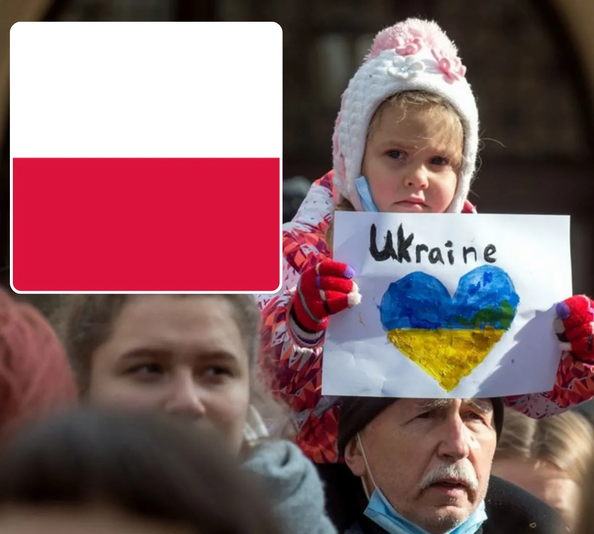 Sondaż CBOS: Polacy stawiają granice w pomocy dla uchodźców z Ukrainy