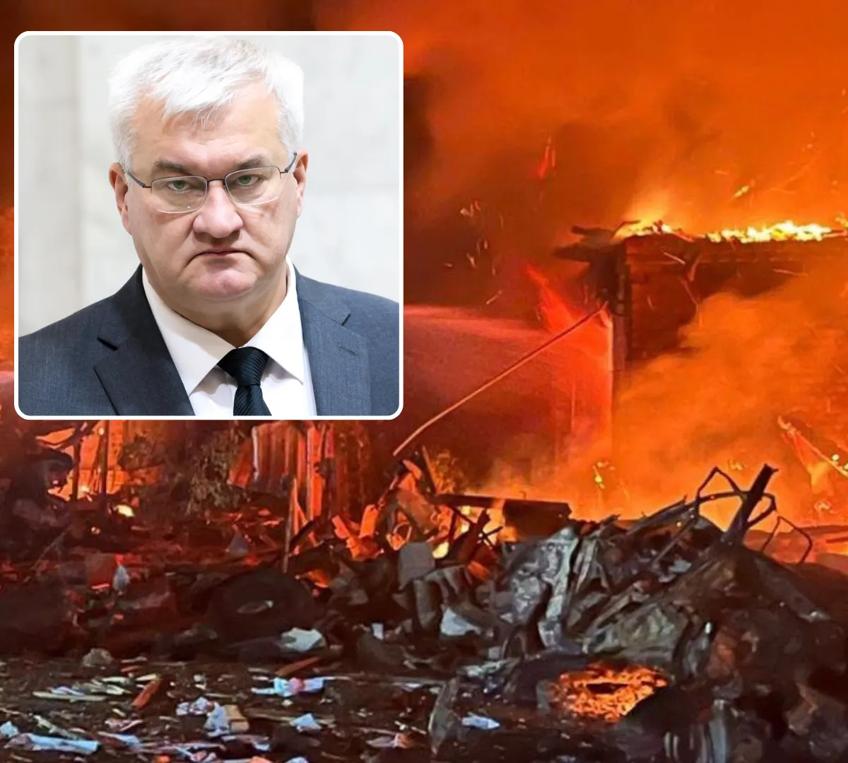 Bezprecedensowy atak na Kijów. Sybiha: Putina zatrzyma tylko siła