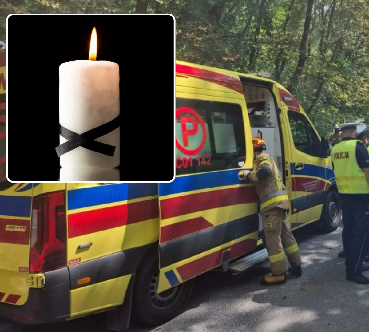 Śmiertelny wypadek na S5 pod Żninem. Zginął 16-letni motocyklista