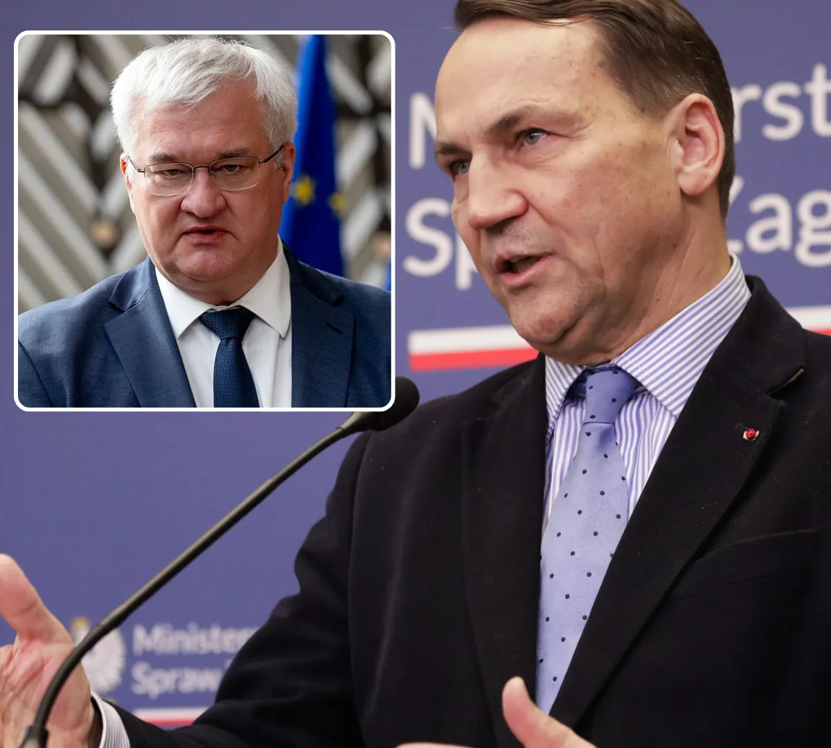 Brutalny atak w Poznaniu wywołał burzę. Sikorski i Sybiha reagują