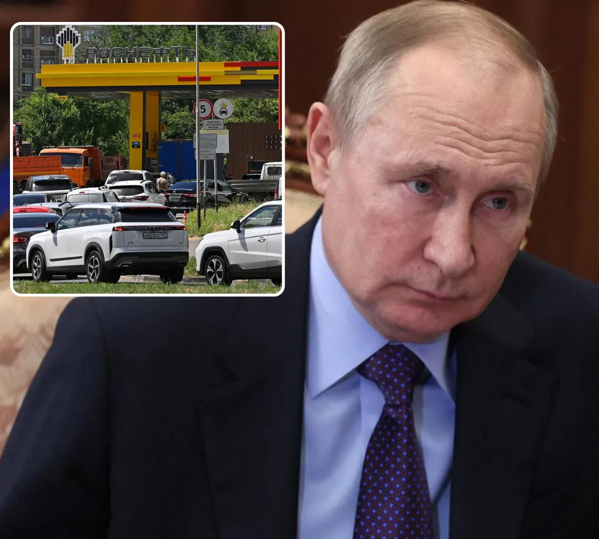 Puste baki na rosyjskiej prowincji. Putin ratuje tylko elity w Moskwie
