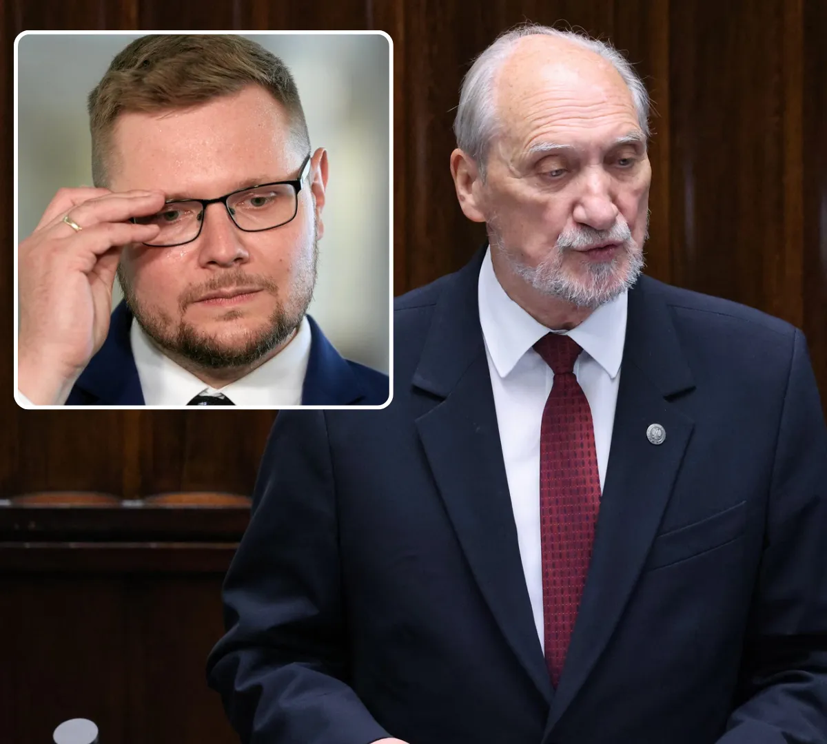 Akt oskarżenia dla Macierewicza i wniosek o zatrzymanie Wosia. Śledczy działają