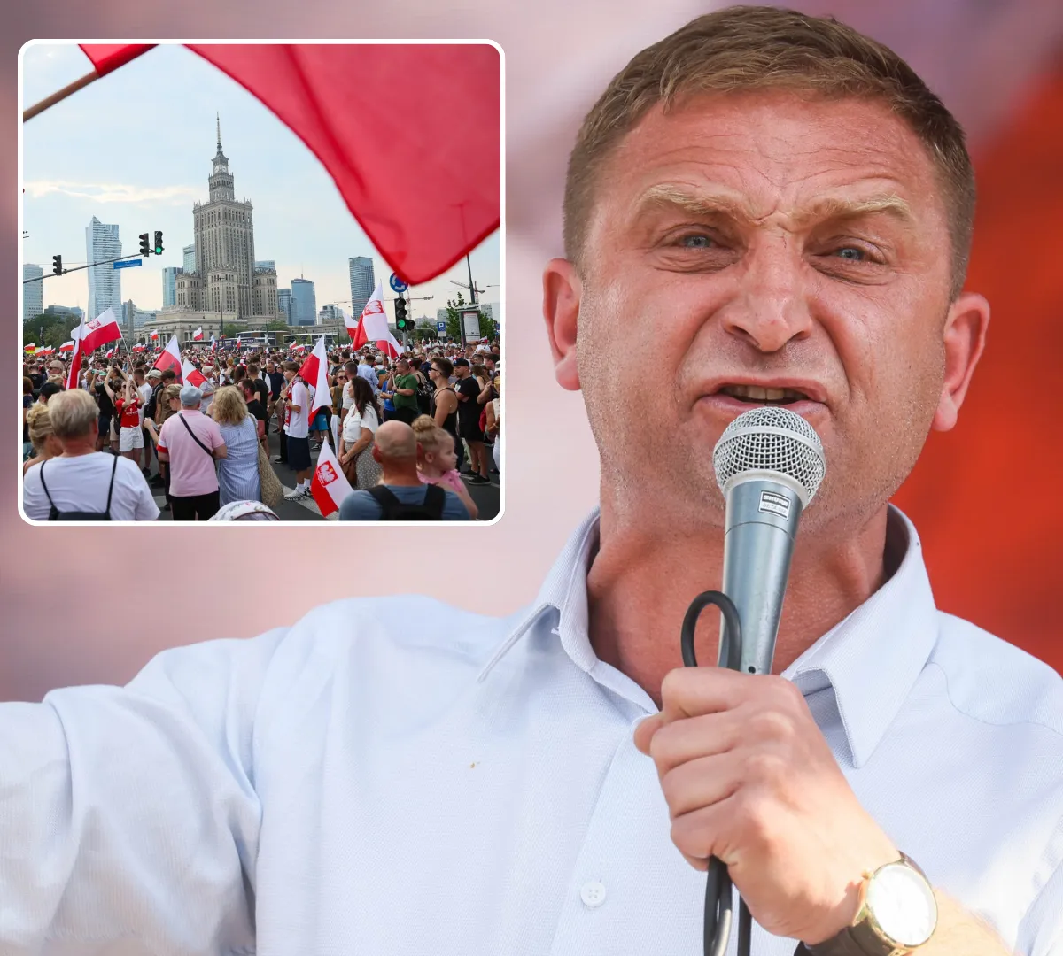 Bąkiewicz na Marszu Powstania: Bojkot niemieckich towarów i powrót do armii