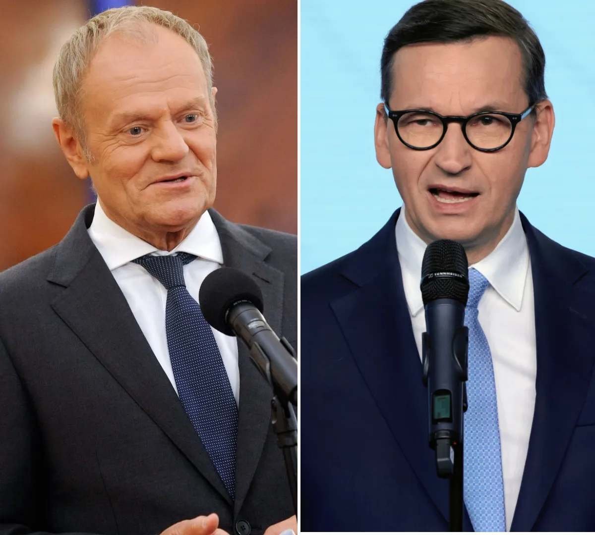 Starcie premierów? Mateusz Morawiecki stawia warunki debaty z Donaldem Tuskiem