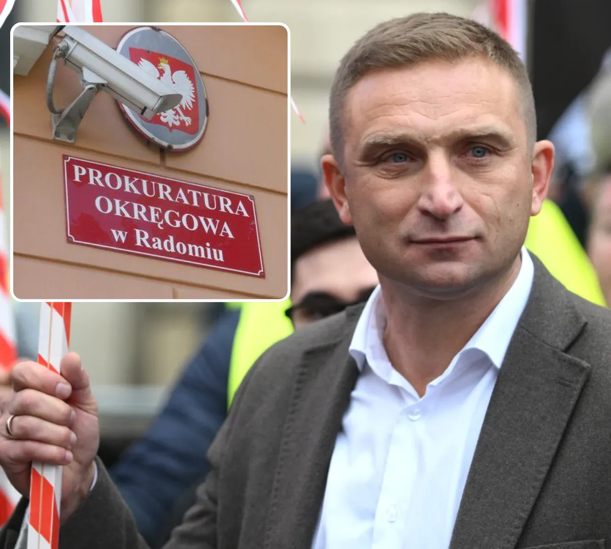 Robert Bąkiewicz bez zarzutów po awanturze w Radomiu. Śledczy umarzają sprawę