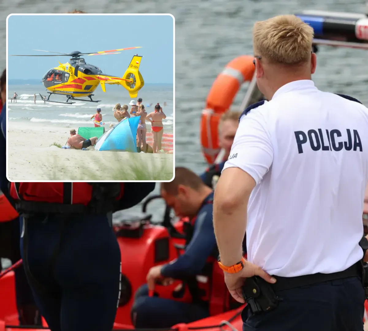Bohaterski czyn turysty w Ustce. 8-latek o krok od tragedii