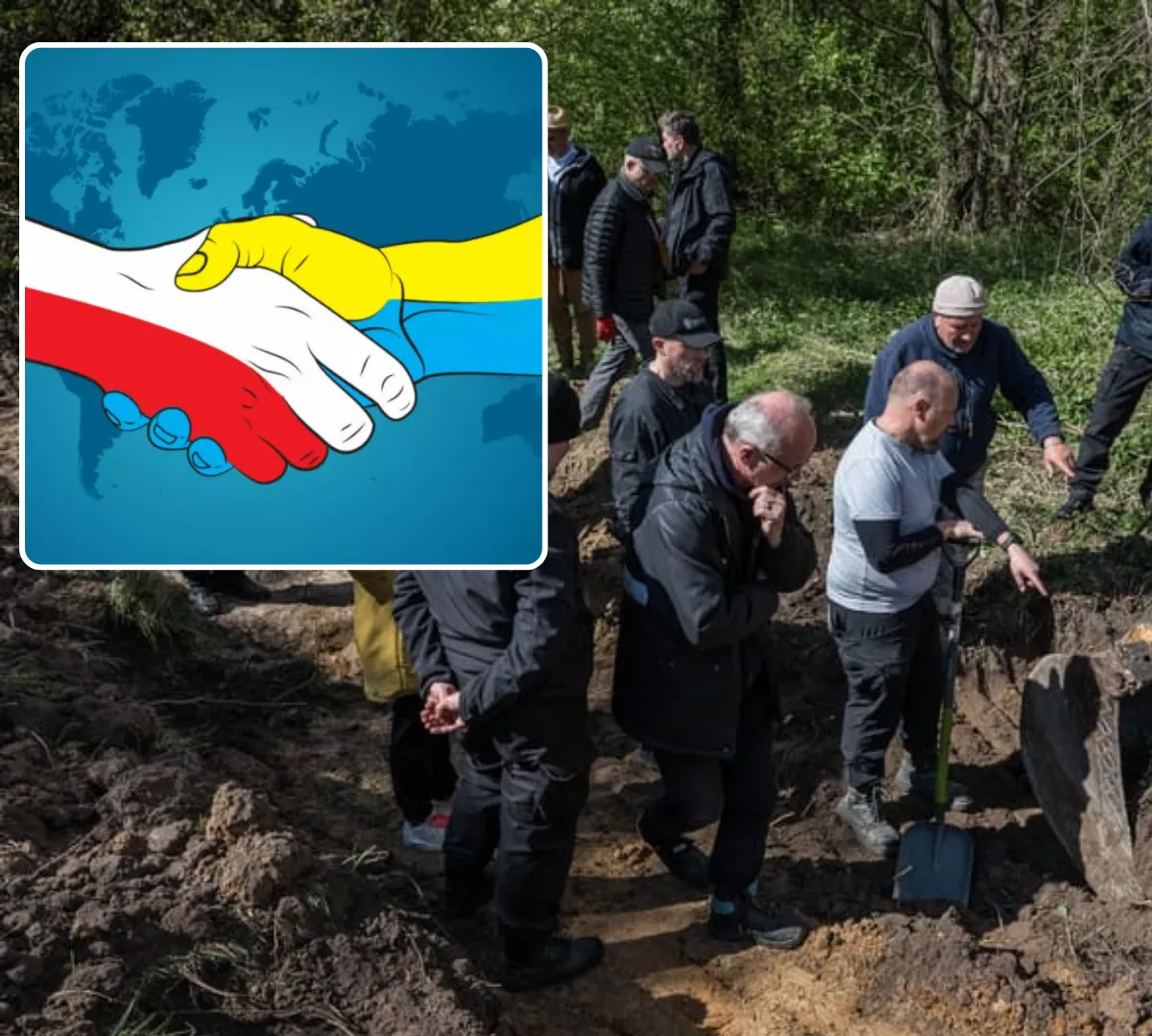 Nowe lokalizacje i harmonogram prac. Polska i Ukraina o ekshumacjach