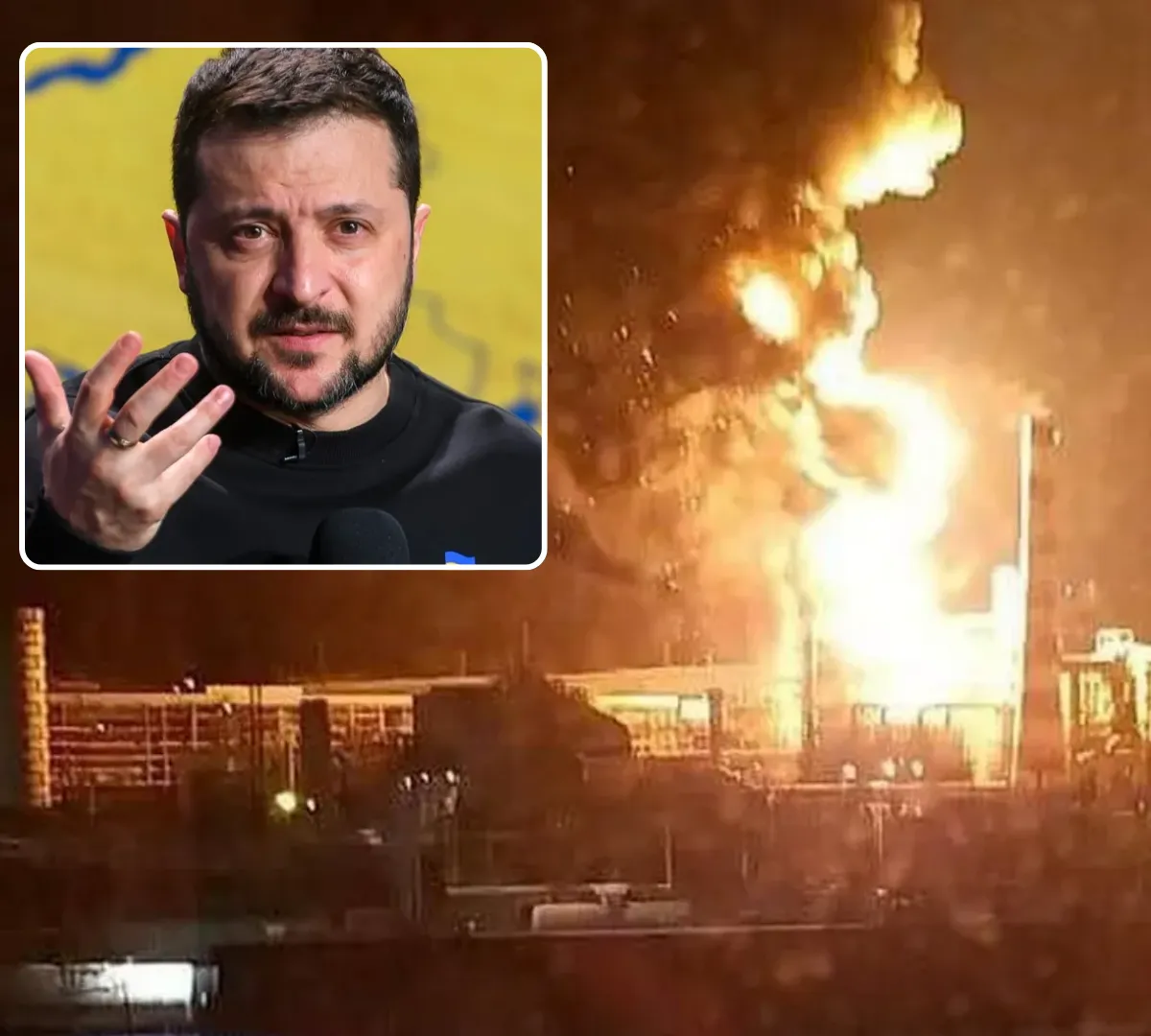 Rosyjski sektor naftowy w ogniu. Kolejna fala dronów paraliżuje rafinerie