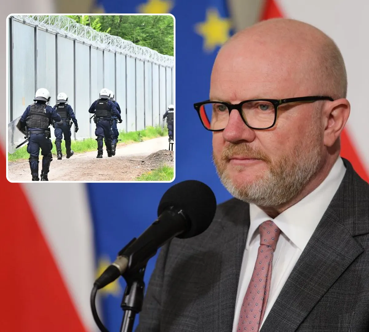 Nowa taktyka na granicy. Wiceminister Duszczyk o „testowaniu” polskich służb