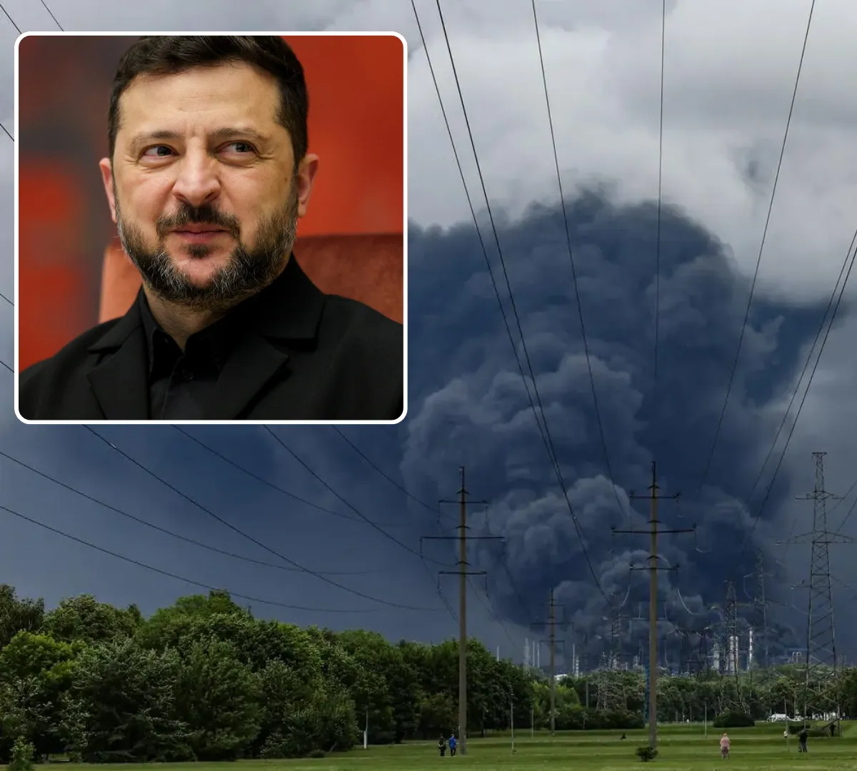 Nocny paraliż energetyczny wokół Moskwy. Setki dronów wstrząsnęły Rosją