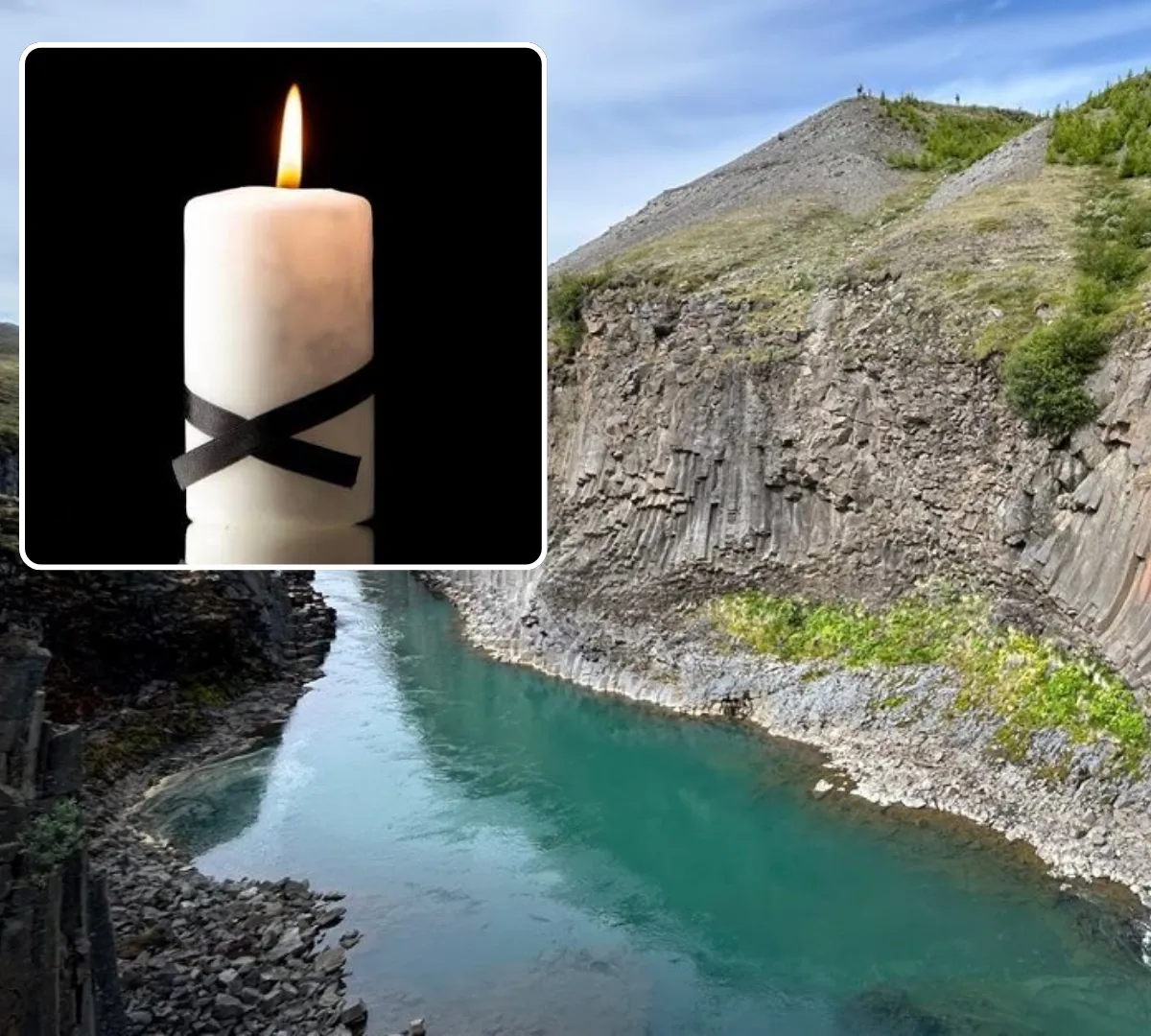 Tragedia w islandzkim kanionie Stuðlagil. Nie żyje 39-letni Polak
