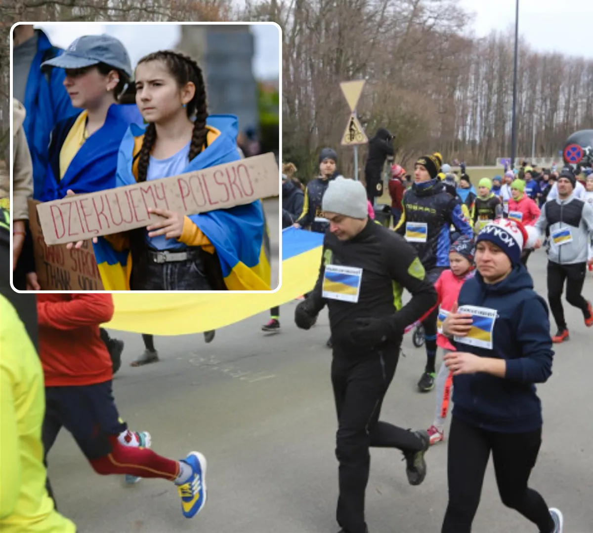 Upamiętnienie zamiast rywalizacji. Ukraiński bieg pamięci we Wrocławiu