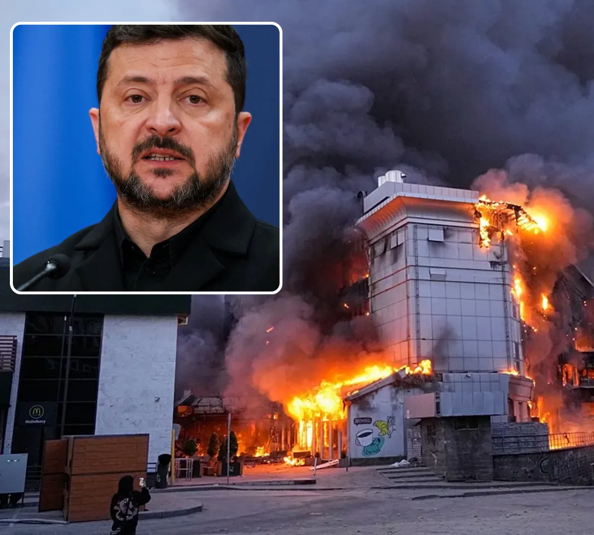 Nocny terror nad Ukrainą. Fala dronów i zniszczona infrastruktura