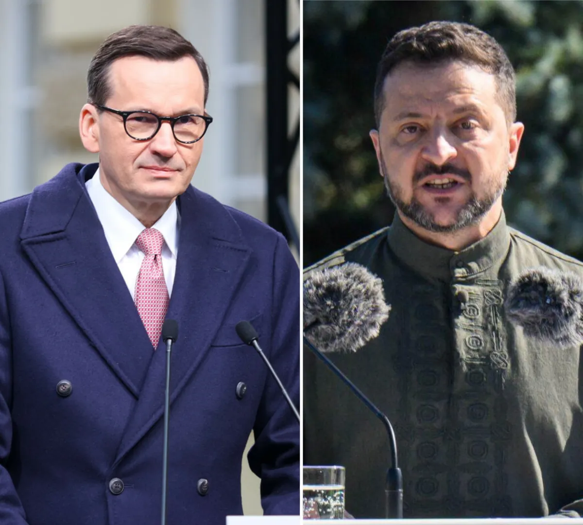 Morawiecki na Wołyniu: Ostre żądania wobec Kijowa i symboliczne gesty