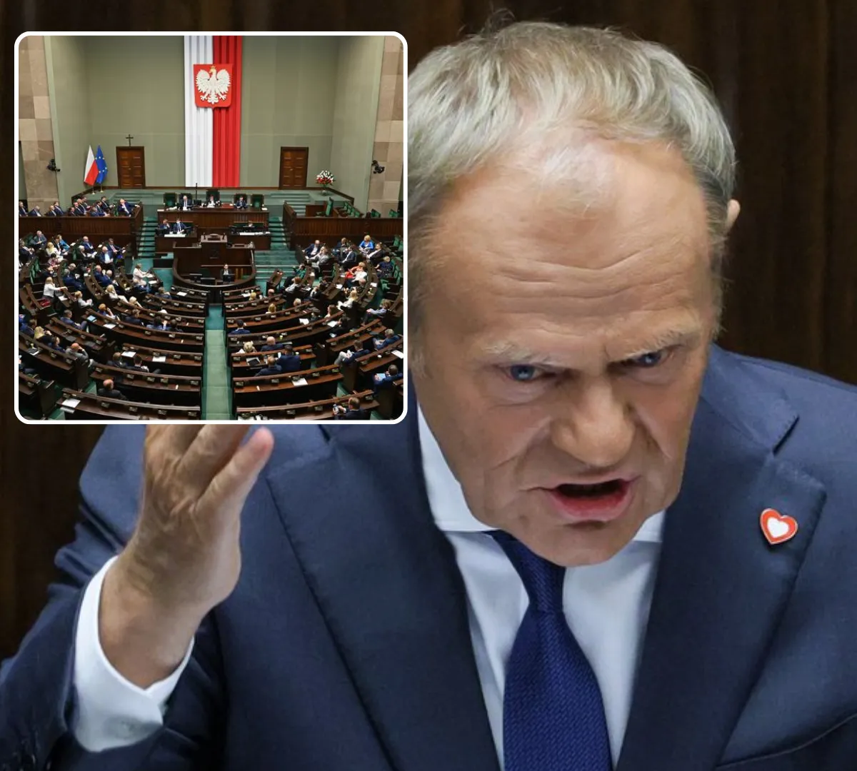 Premier Tusk oskarżony o przestępstwo w Sejmie: PiS zapowiada kroki prawne